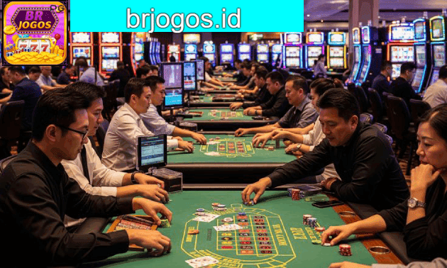Painel de transmissão ao vivo brjogos com chat da comunidade e indicador de espectadores