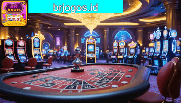 Interface do catálogo de jogos online brjogos com categorias puzzles e party games